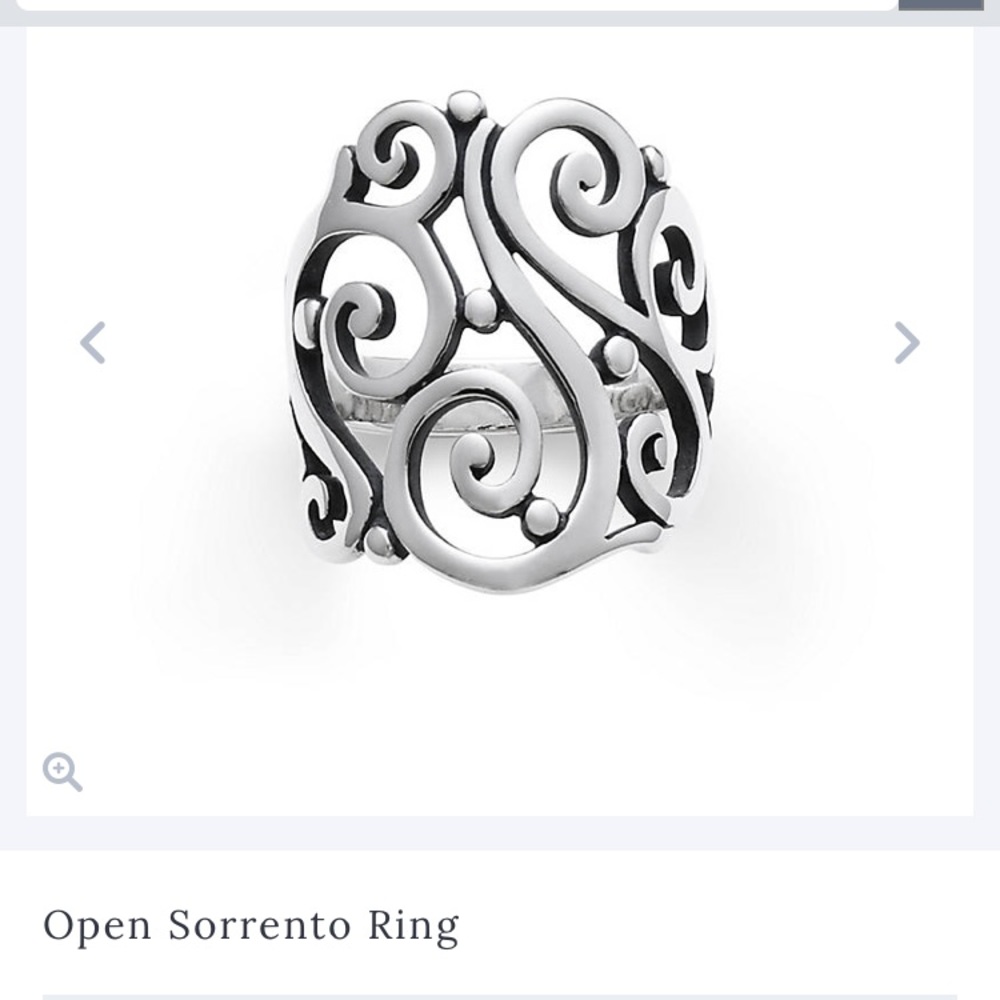 James Avery Open Sorrento Ring